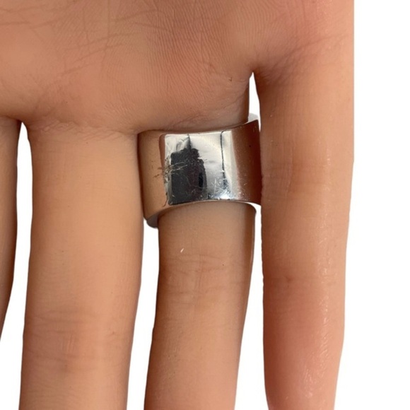 Sterling Silver Multicolor Gemstone Ring with Butterflies - Picture 2 of 3